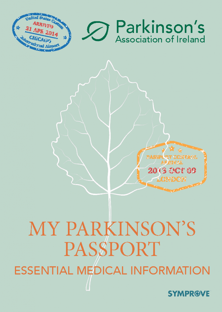 Parkinson’s Ireland launch “My Parkinson’s Passport”