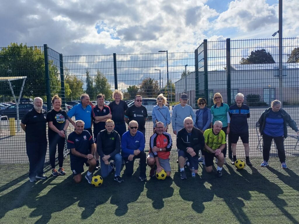 Walking Football as Medicine Kicks Off