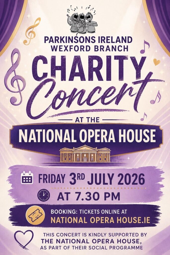 Join the Wexford Branch for a Special Charity Concert