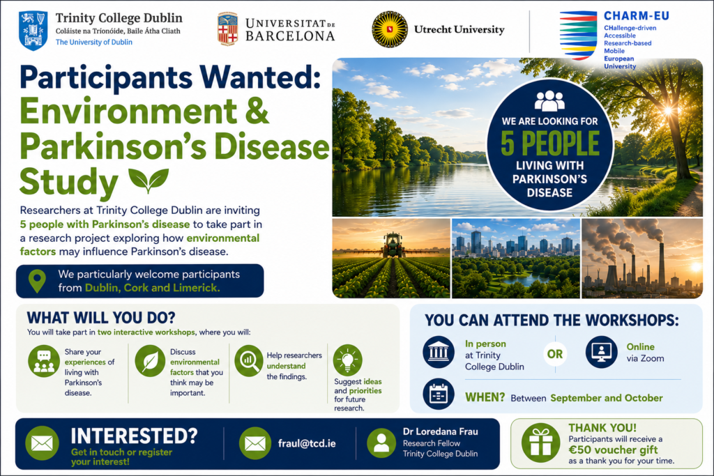 Environment and Parkinson's Disease Study