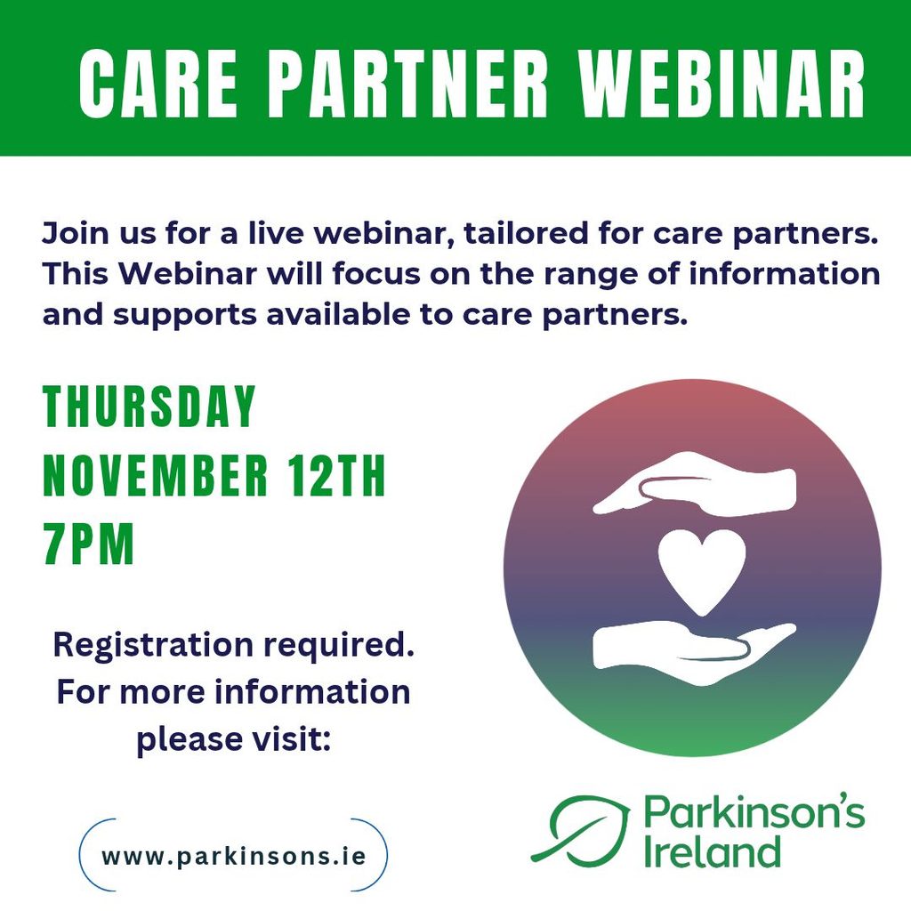 Upcoming Care Partner Webinar- November 12th