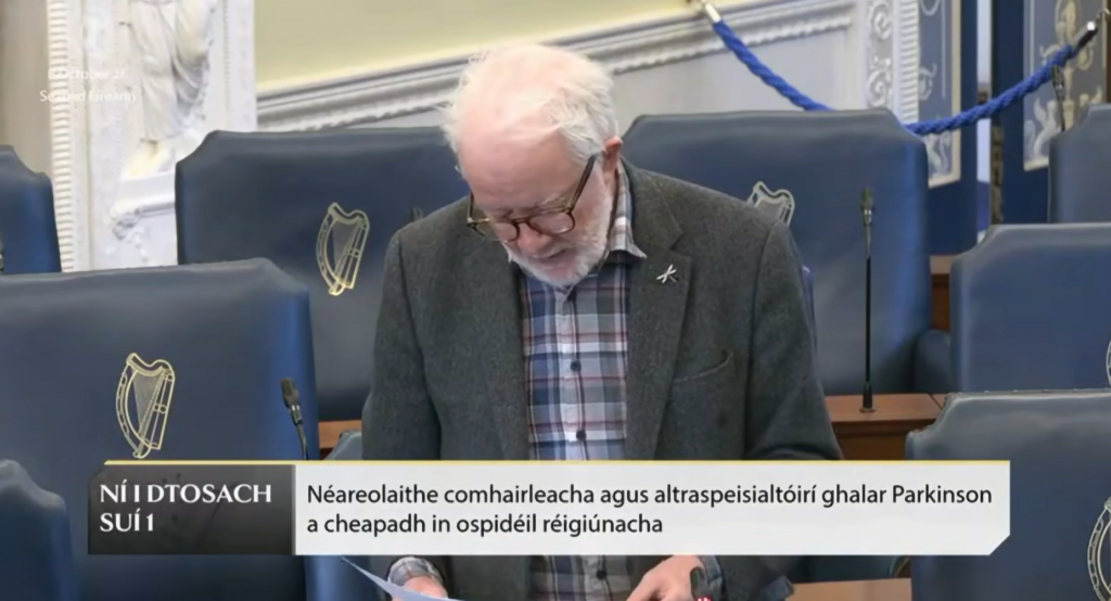 Senator Malcolm Noonan Raises Neurology Care Concerns